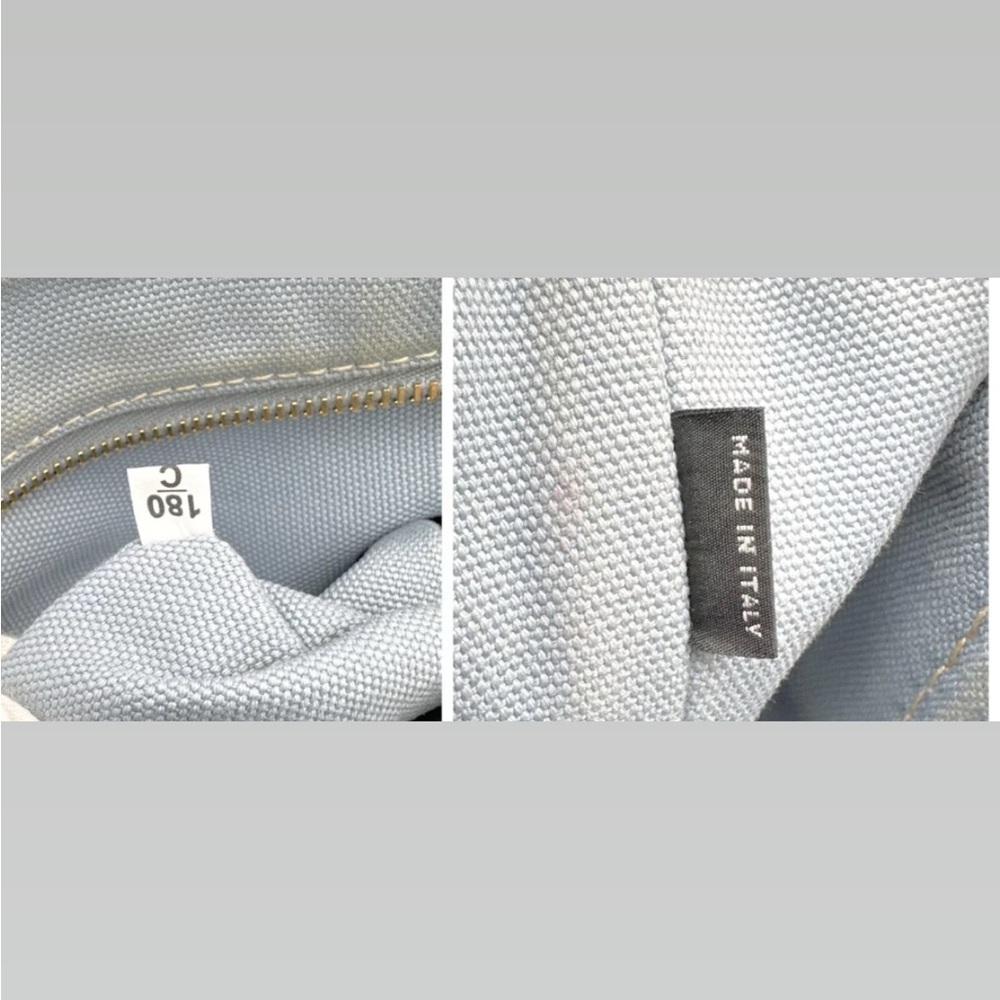 *SOLD*PRADA Canapa Small Tote With Original Cards of Authencity and Dust Bag. - Picture 5 of 14